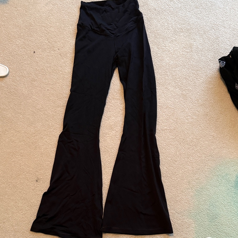 Aerie Black Flare Leggings